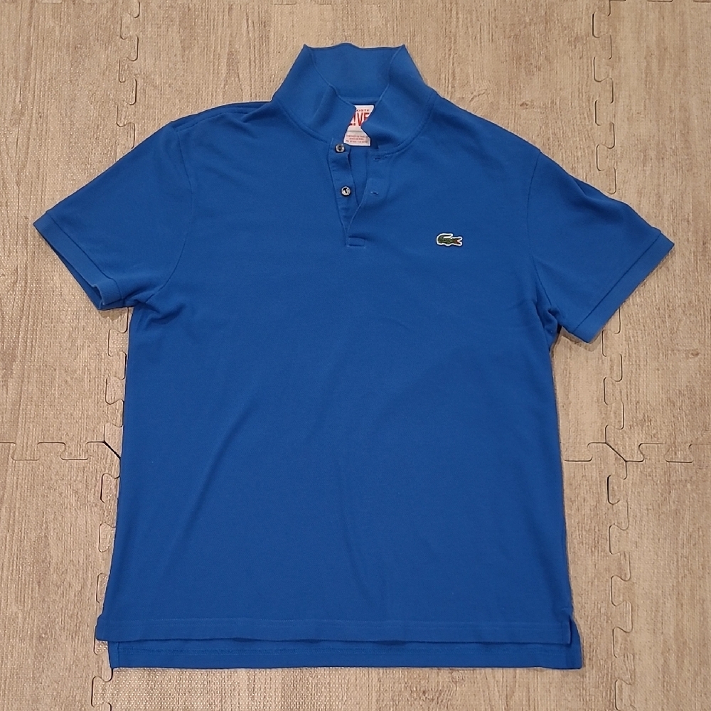 Lacoste Men's Blue Polo Shirt